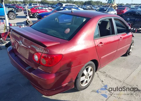 2006 Toyota Corolla S from USA, damaged, VIN 2T1BR32E56C711944